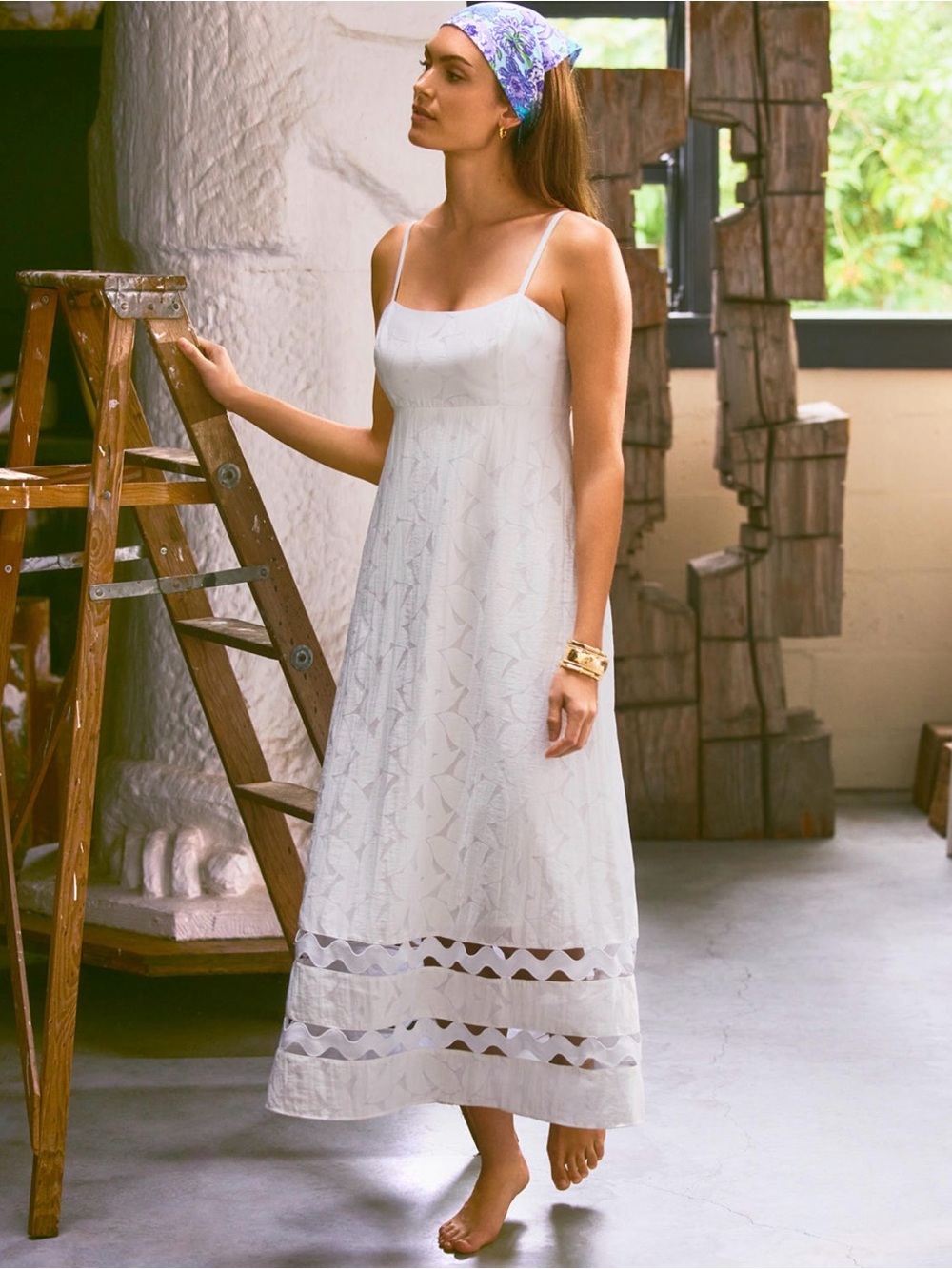 Lilly Pulitzer Haliey Faille Midi-Dress